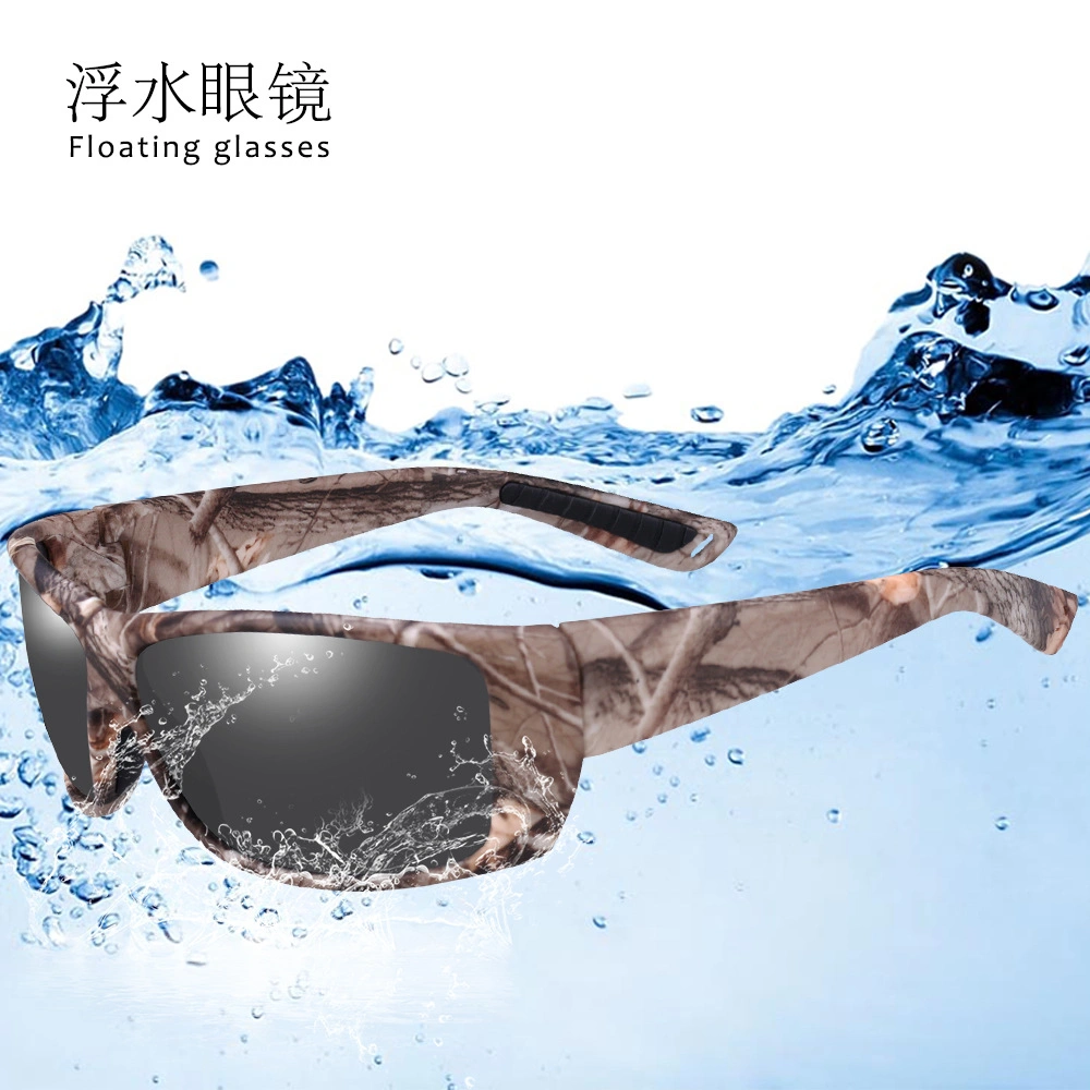 Factory Spot Wholesale Maple Leaf Camouflage Floating Sunglasses Fishing Polarized Floating Sunglasses Fctpx097