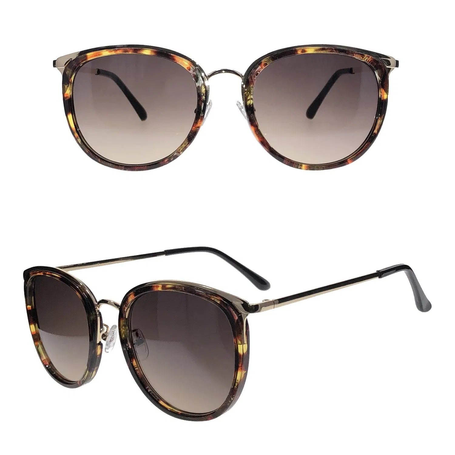 Fournisseur de la Chine Lunettes de soleil de mode en métal PC pour femmes