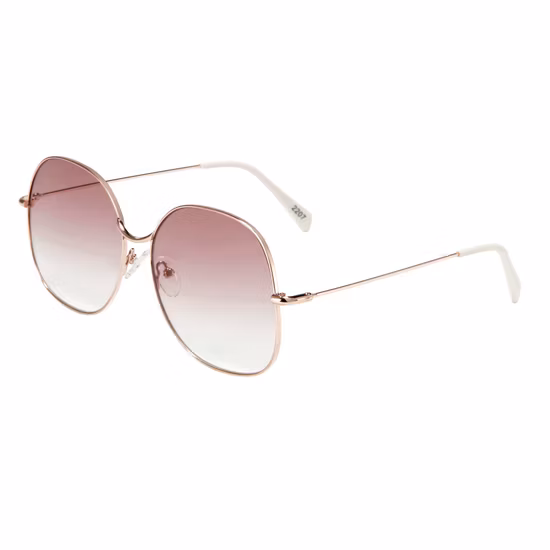 Lunettes de soleil en métal en gros pour lunettes de soleil carrées à la mode Cnady Color Gradient Block UV400 Clear Lenses